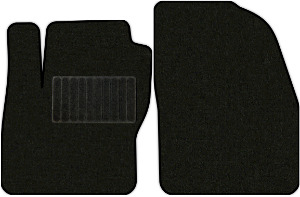 Коврики текстильные "Стандарт" для Ford Focus ST II (хэтчбек 5 дв / CB4) 2005 - 2008, черные, 2шт.