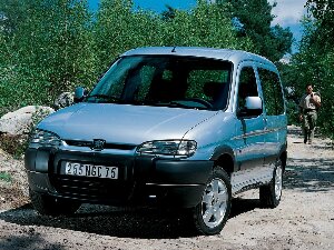 Коврики EVA для Peugeot Partner I (пассажирский / 5F) 1996 - 2002