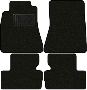 Коврики текстильные "Стандарт" для Lexus IS250 II (седан / XE20) 2008 - 2010, черные, 4шт.