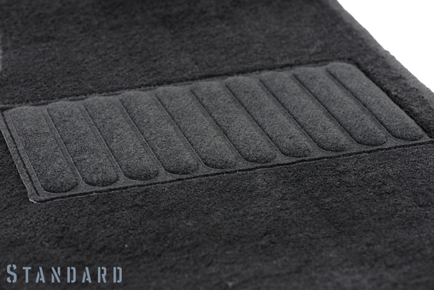 Коврики текстильные "Стандарт" для Lexus ES250 (седан / XV60) 2012 - 2015, черные, 4шт.