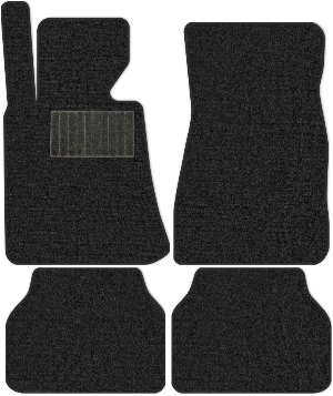 Коврики текстильные "Классик" для BMW 5-Series IV (универсал / E39) 1997 - 2000, темно-серые, 4шт.