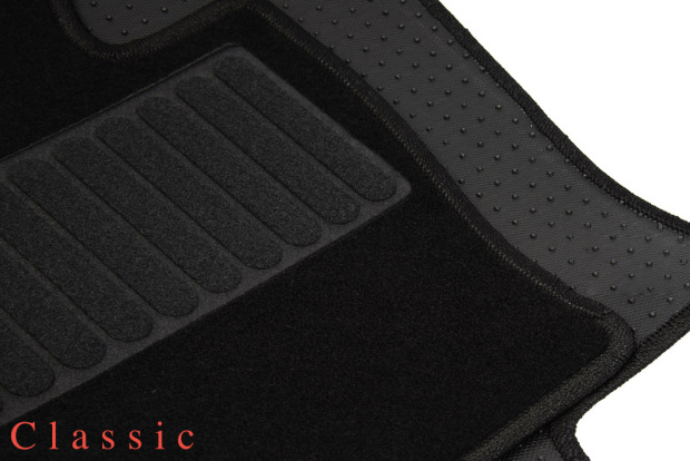 Коврики текстильные "Классик" для Subaru Legacy (седан / BN) 2019 - Н.В., черные, 5шт.