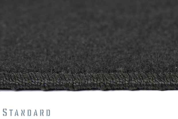 Коврики текстильные "Стандарт" для Ford Kuga II (suv / CBS) 2013 - 2017, черные, 5шт.