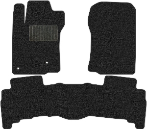 Коврики текстильные "Комфорт" для Lexus GX460 II (suv / J150) 2009 - 2013, темно-серые, 3шт.