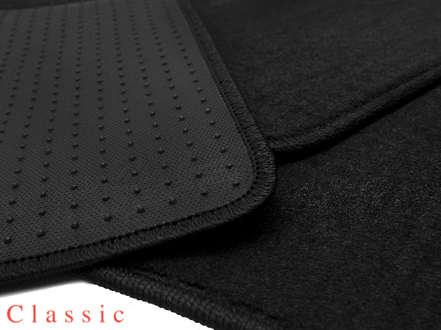 Коврики текстильные "Классик" для Toyota Camry (седан / XV55) 2017 - 2018, черные, 5шт.